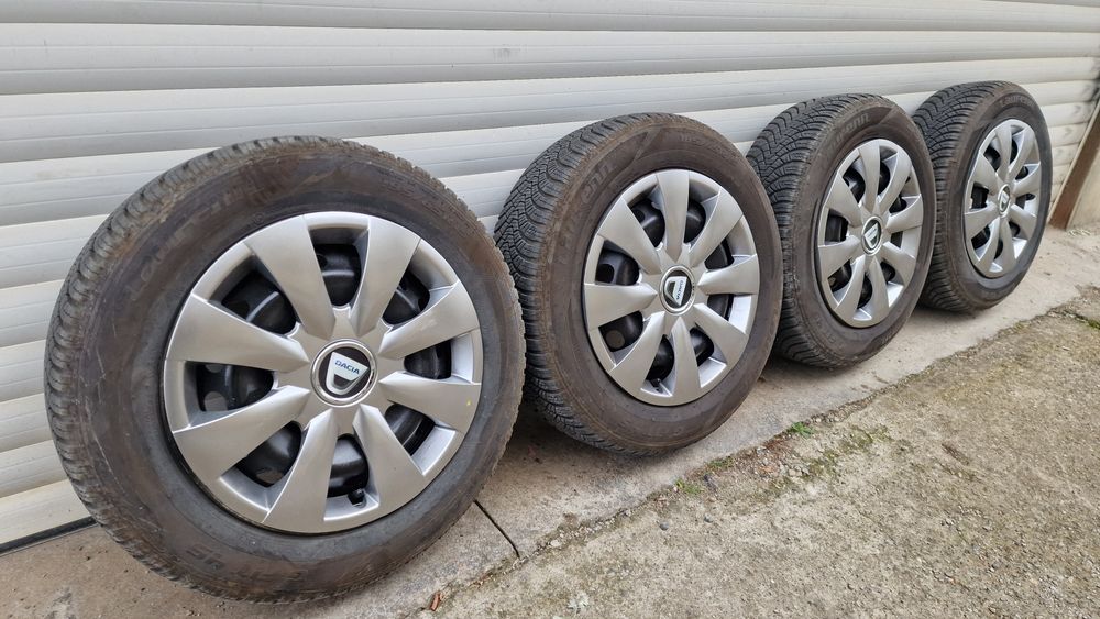 Jante cu anvelope iarna Dacia Logan / Sandero 185 65 R15 / 185/65 R15