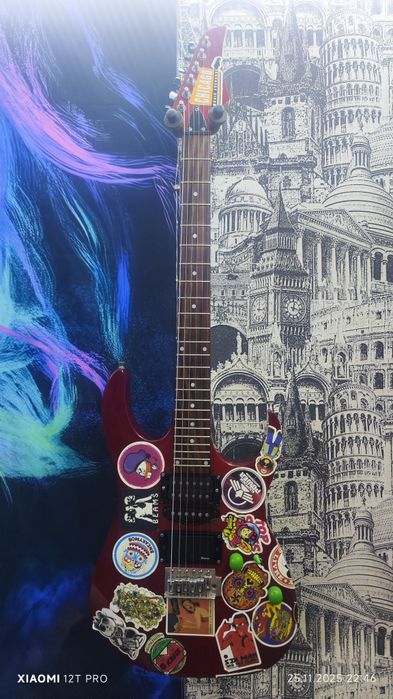 Электрогитара Lucky Star с чехлом