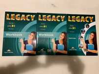 Учебник и тетрадкa по английски език Legacy B1 Part Two