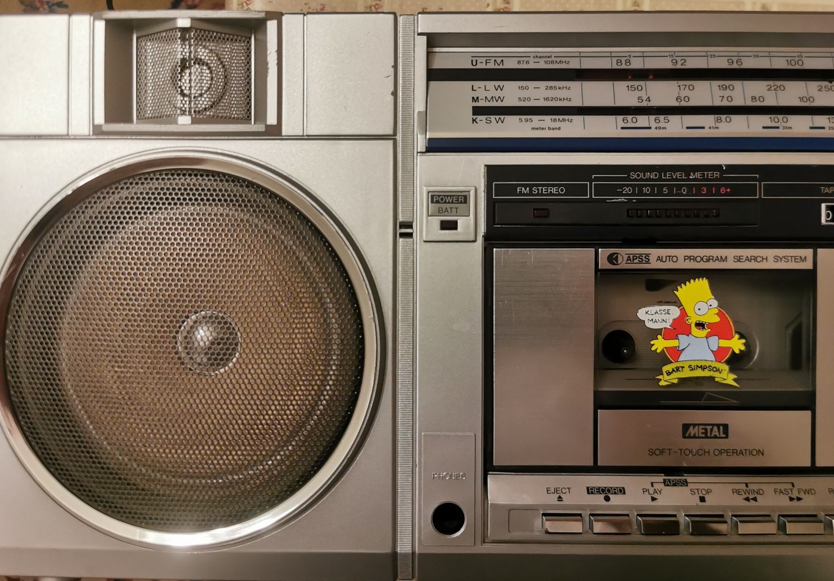 SHARP GF-7500 (радиокасетофон касетофон радио касетофон)