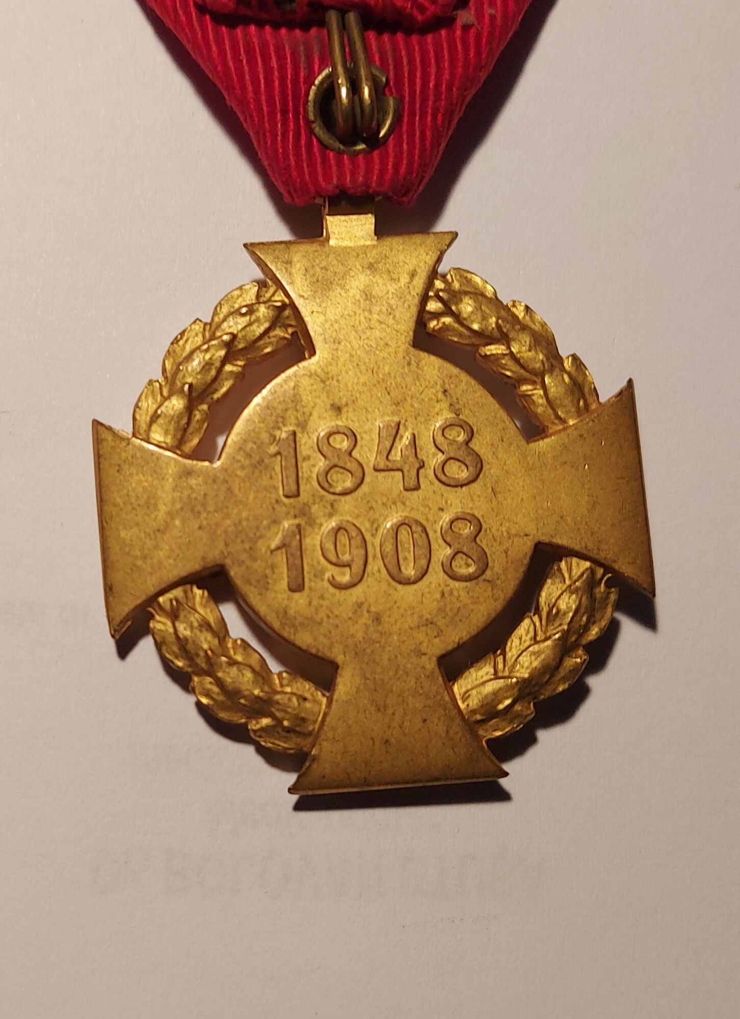 Medalie"Frantz Joseph ",împăratul Austro-ungariei