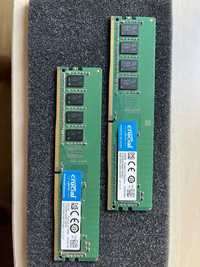 Рам памет CRUCIAL 2x4 GB DDR4-2400 CL17 UDIMM