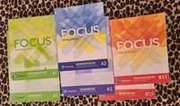 Попълнени учебни тетратки Focus 8клас