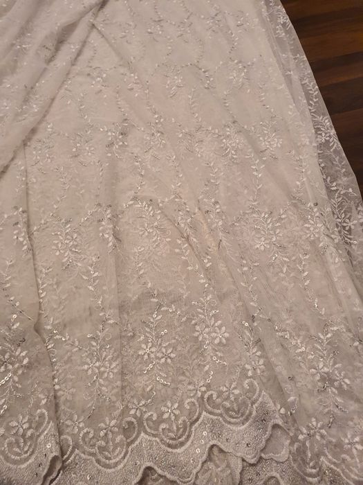 Perdea cu broderie 8m x 1.90m inaltime