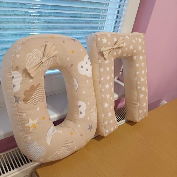 Букви и цифри възглавнички