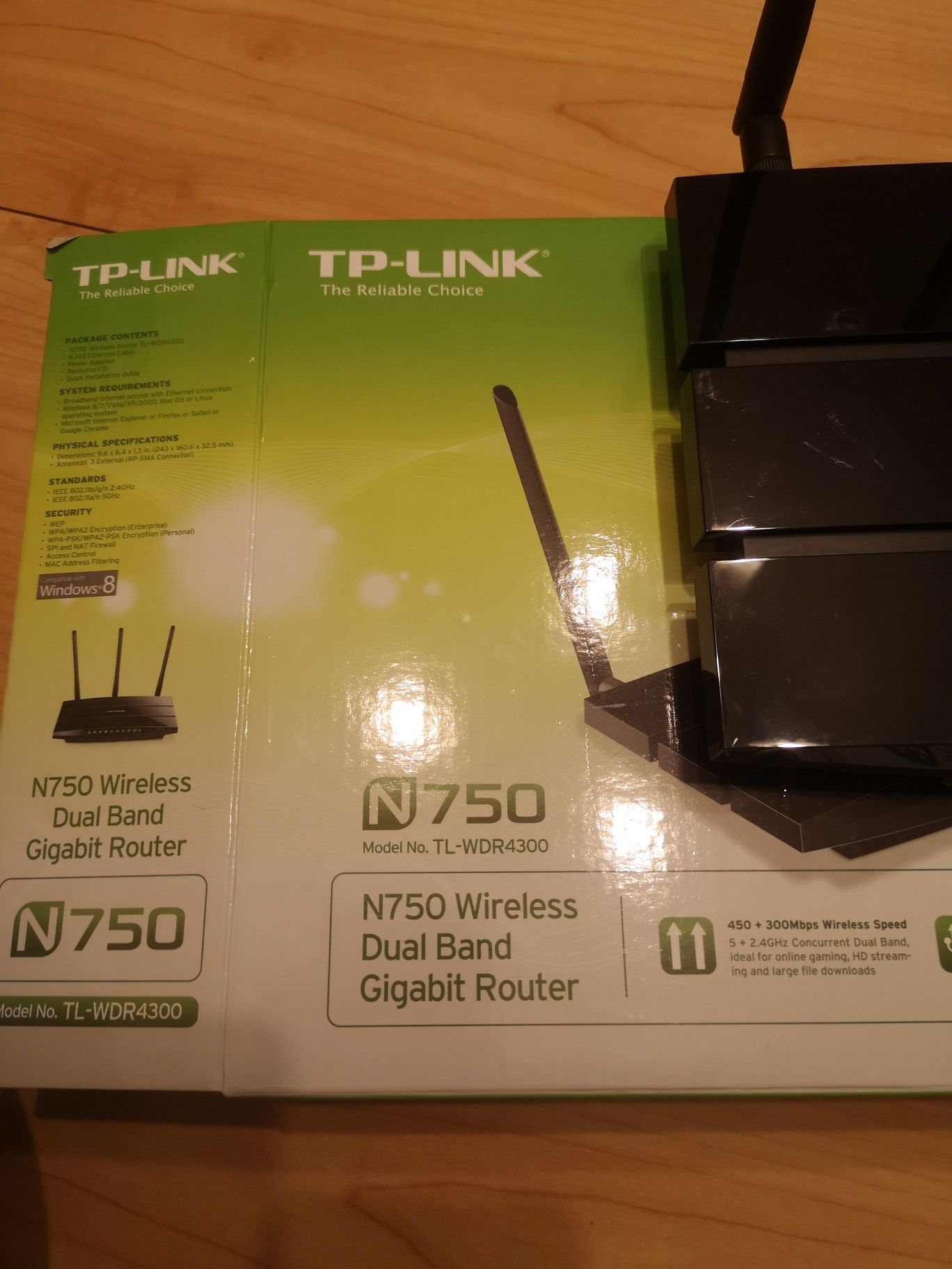 Рутер TP-Link N750 Wireless Dual Band Gigabit Router
