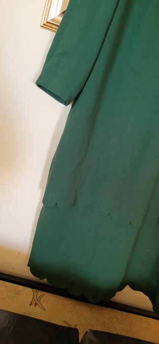 Rochie verde dreapta Nissa M -L