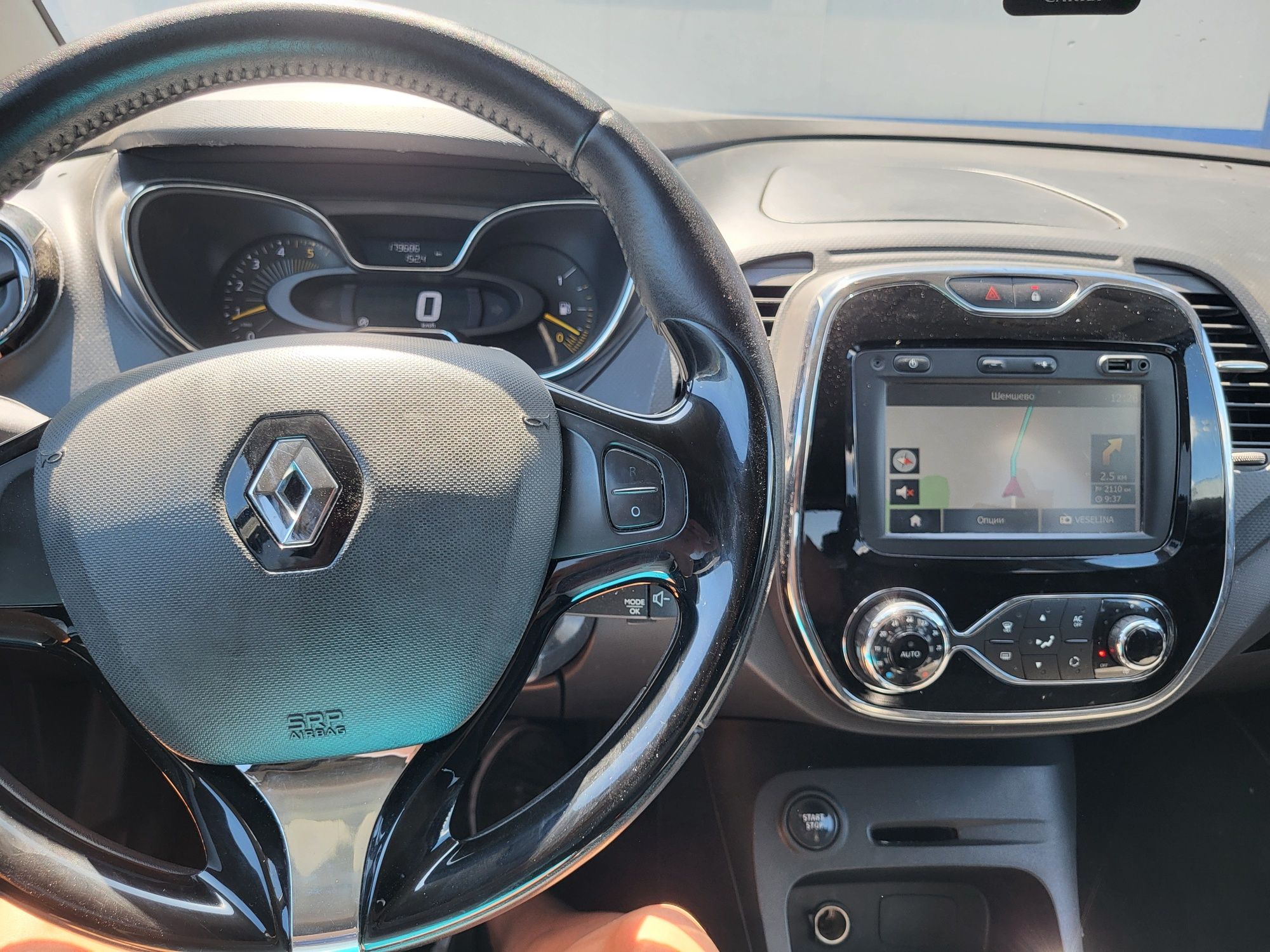 Рено captur 1.5dci 90k navi