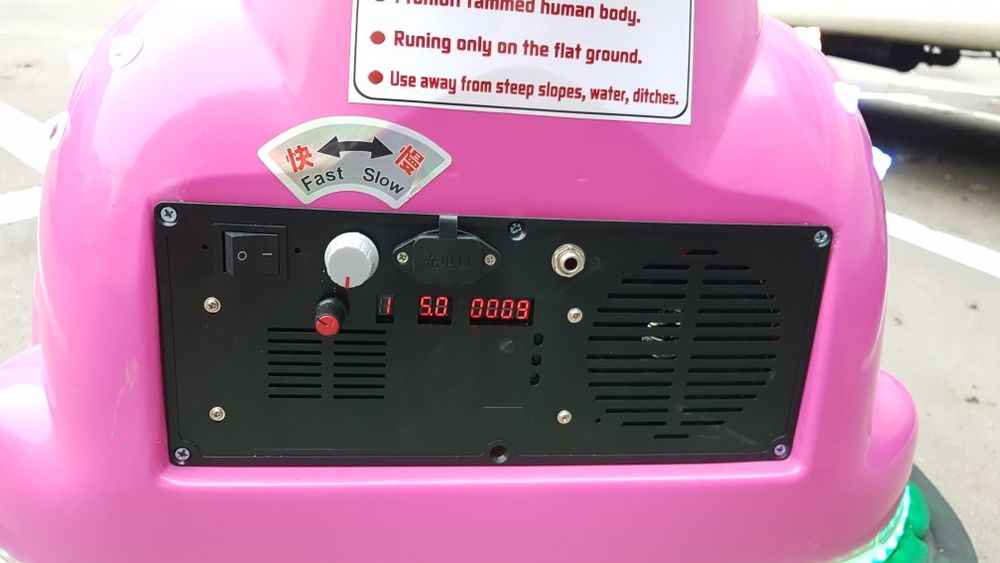 Masinuta electrica tamponata