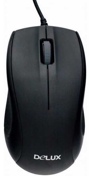 Мышь Delux DLM-375OUB черный