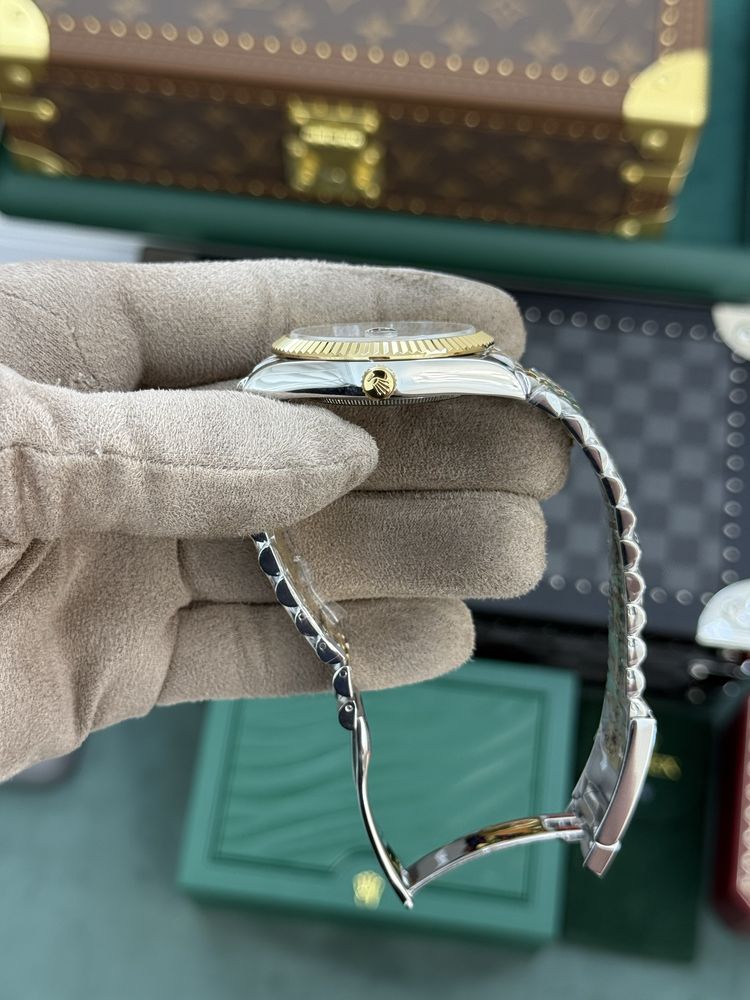 Rolex Date-Just 41 Two Tone Black