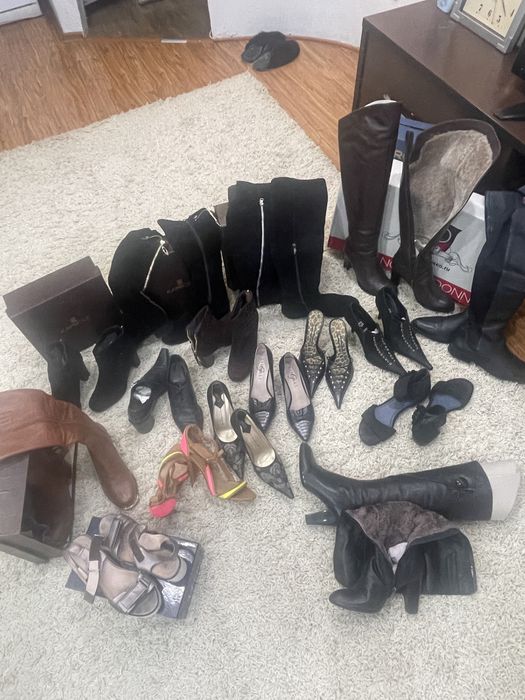 Распродажа обуви кожа , замша