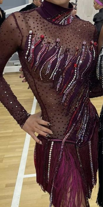 Рокля за спортни танци- латина