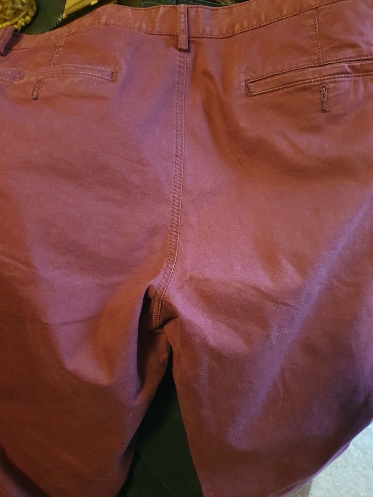 Pantaloni H&M slim fit grena marime 54