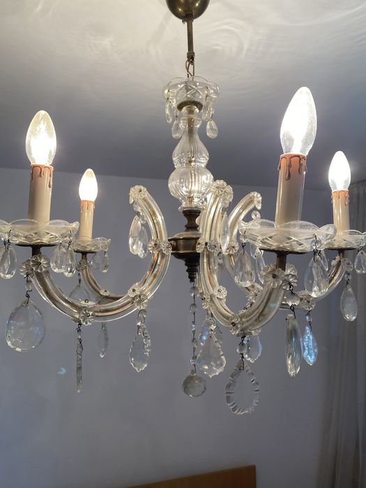 Candelabru cristal