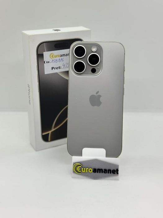 Telefon mobil Apple iPhone 16 Pro, 128GB, 5G -A-