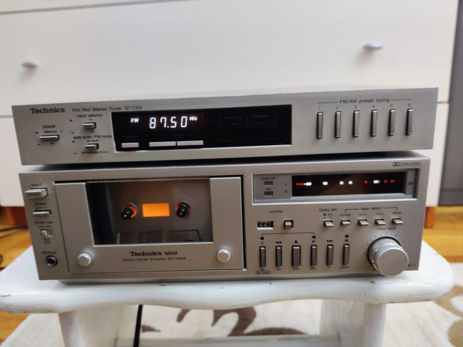 Tuner + Casetofon deck TEHNICS