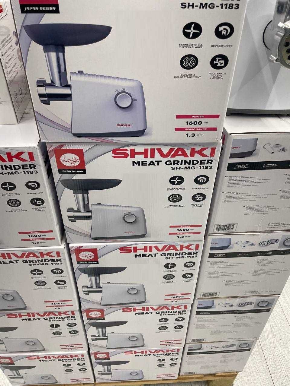 Продаётся мясорубку SHIVAKI MG-1183 – Мощная и удобная! Бес.Доставка