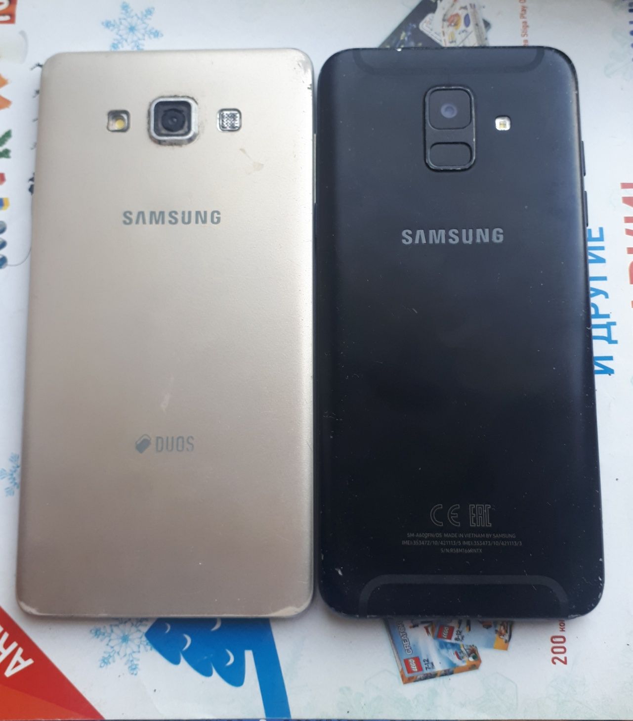 Продам Samsung А7 и А6 на запчасти