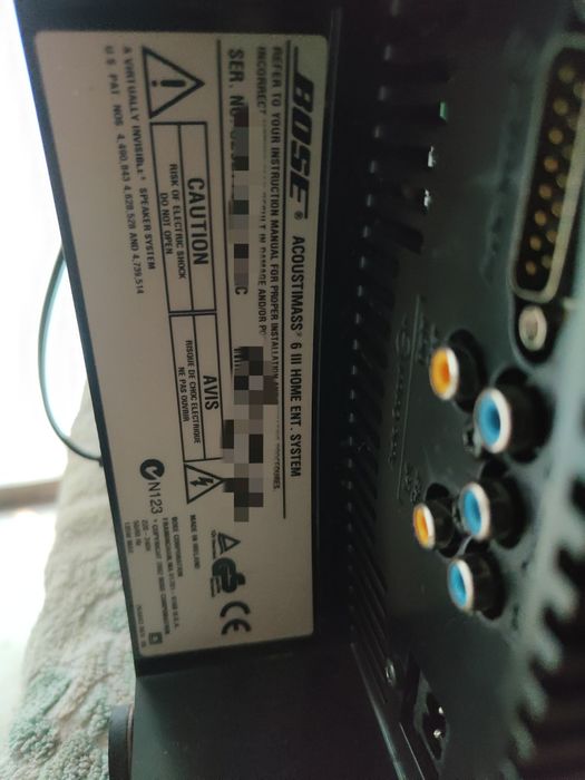 Bose acoustimass 6 lll home