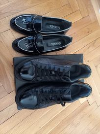Обувки Bianki и ежедневни лачени обувки
