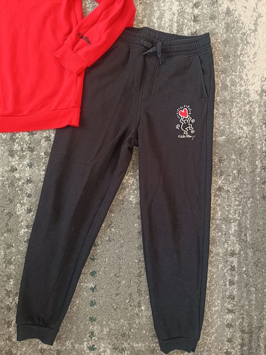 HM Keith Haring сет спортен панталон и блуза р-р 158 см.