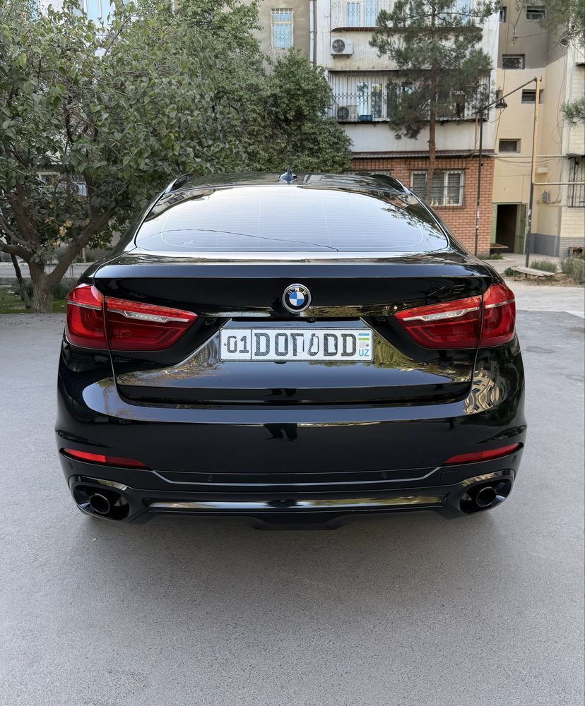 BMW X6 F16 2016 Black
