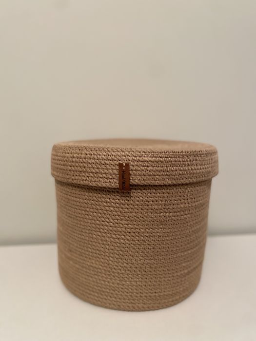 Корзина из джута