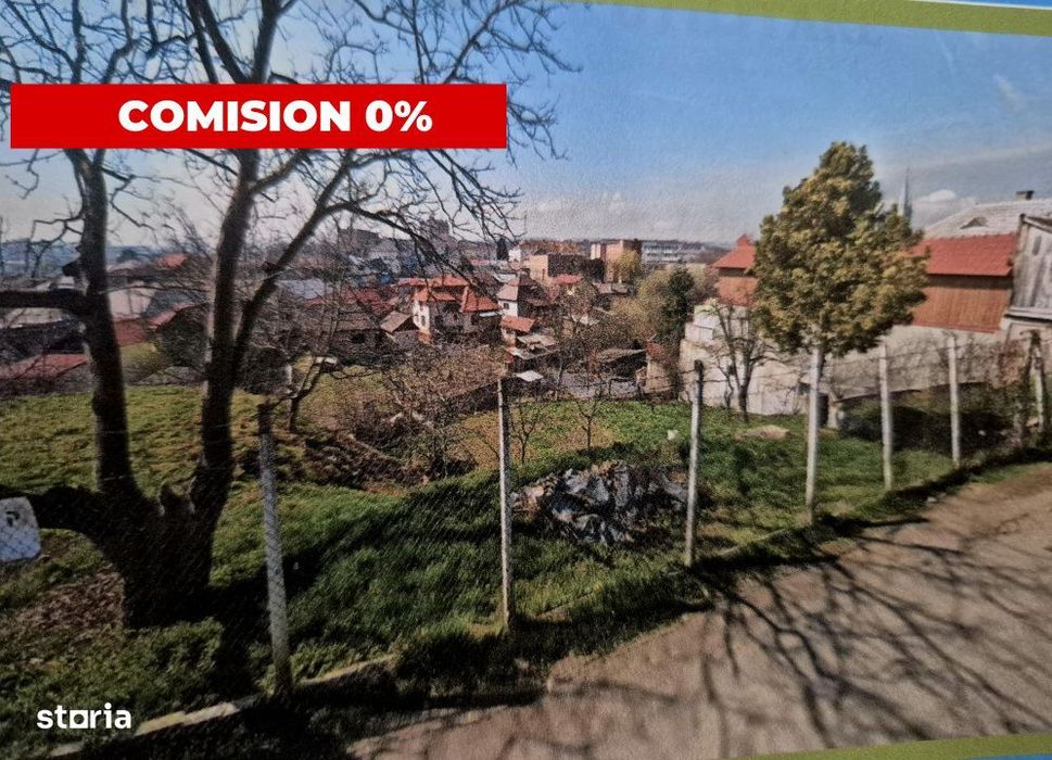 Teren de vanzare cu autorizatie de construire – casa unifamiliala in