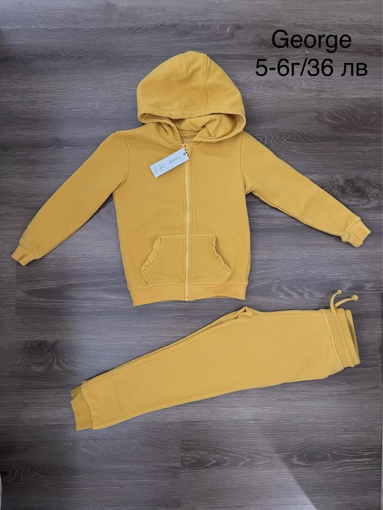 Нови дрешки рокли, блузки, панталони  110см и 116
