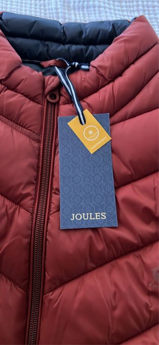 Garrett Orange Showerproof Padded Gilet