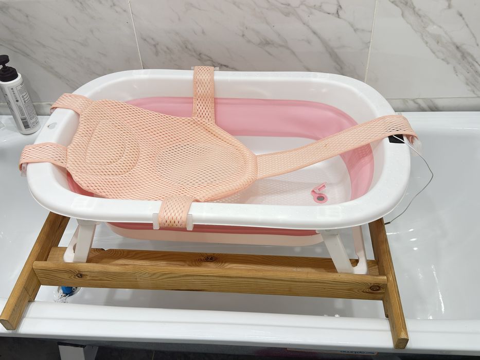 Ванночка с подставкой и горкой