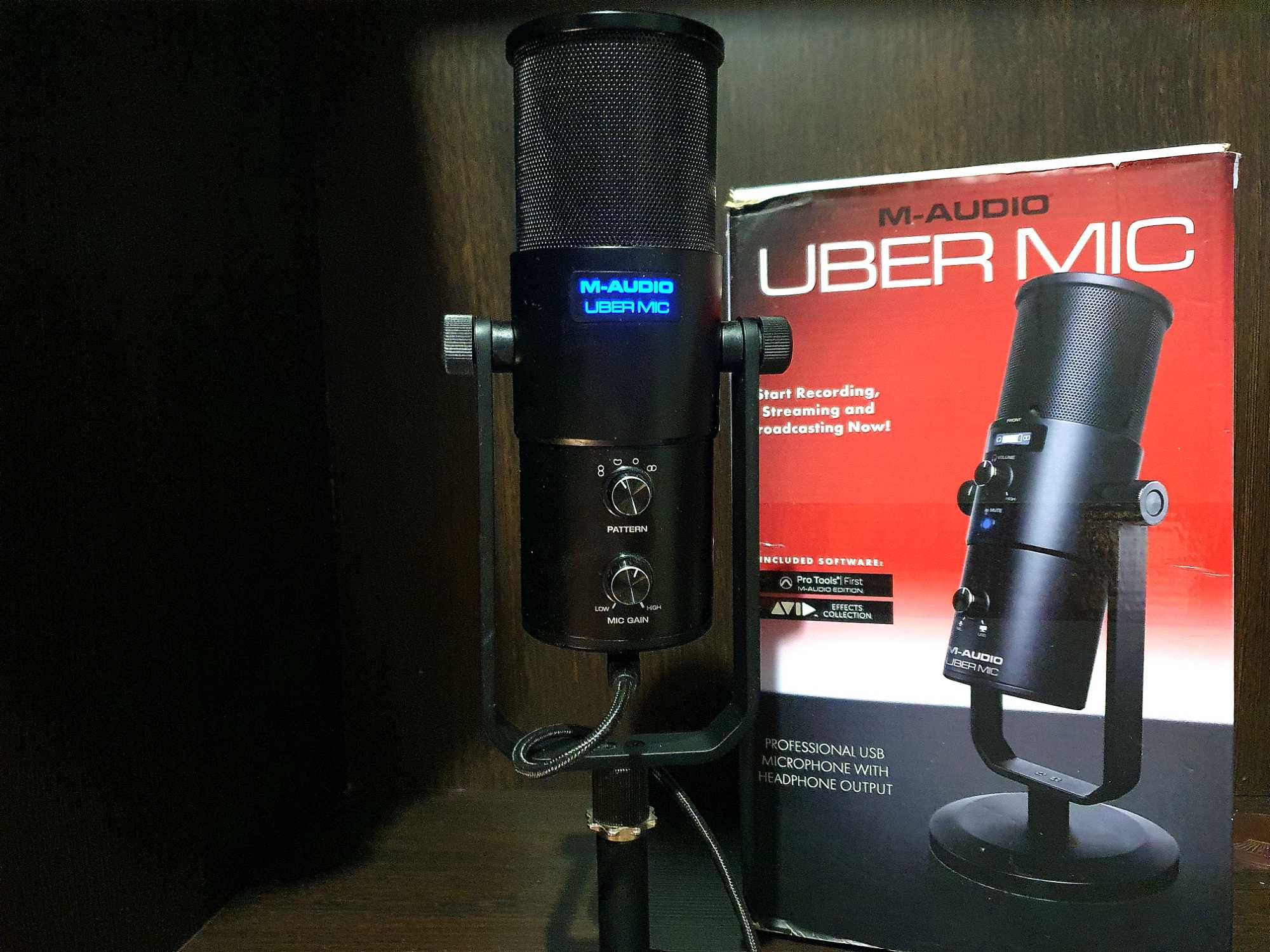 Микрофон M-Audio Uber Mic черный