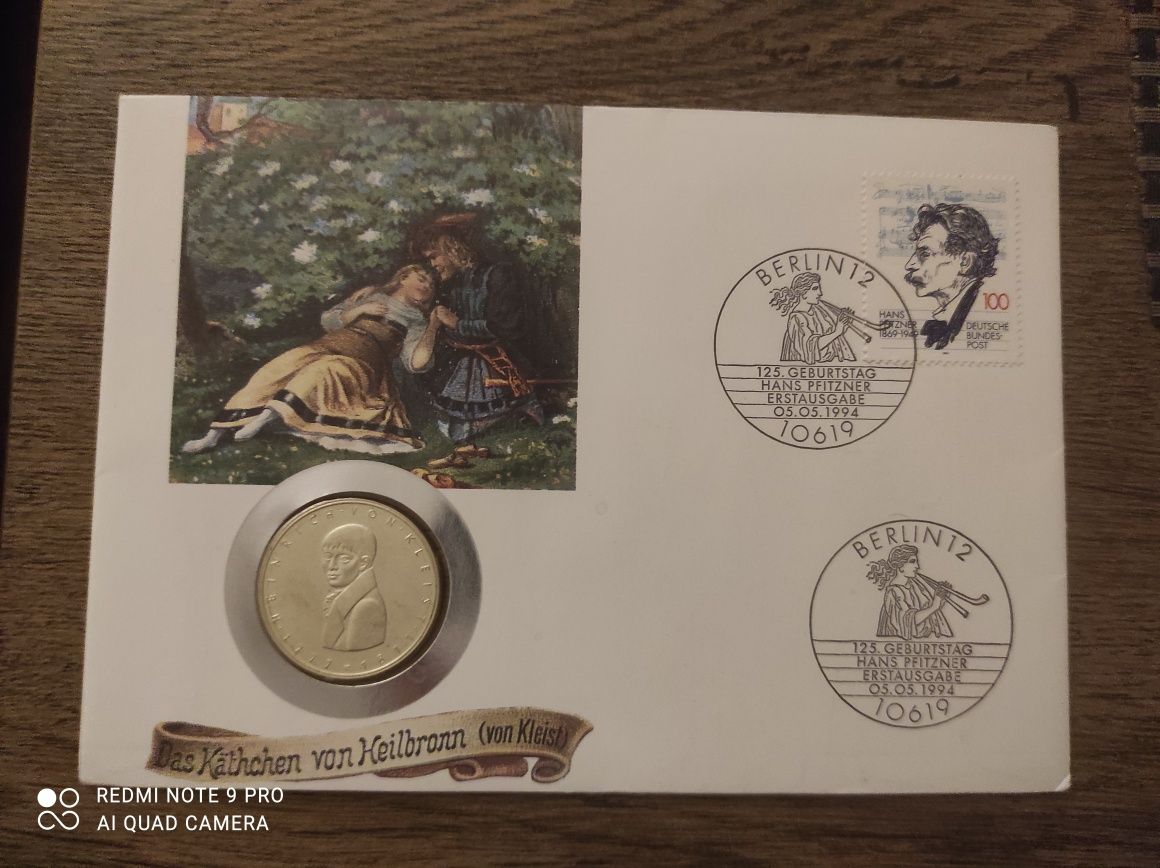 Lot 5 monede germane de argint