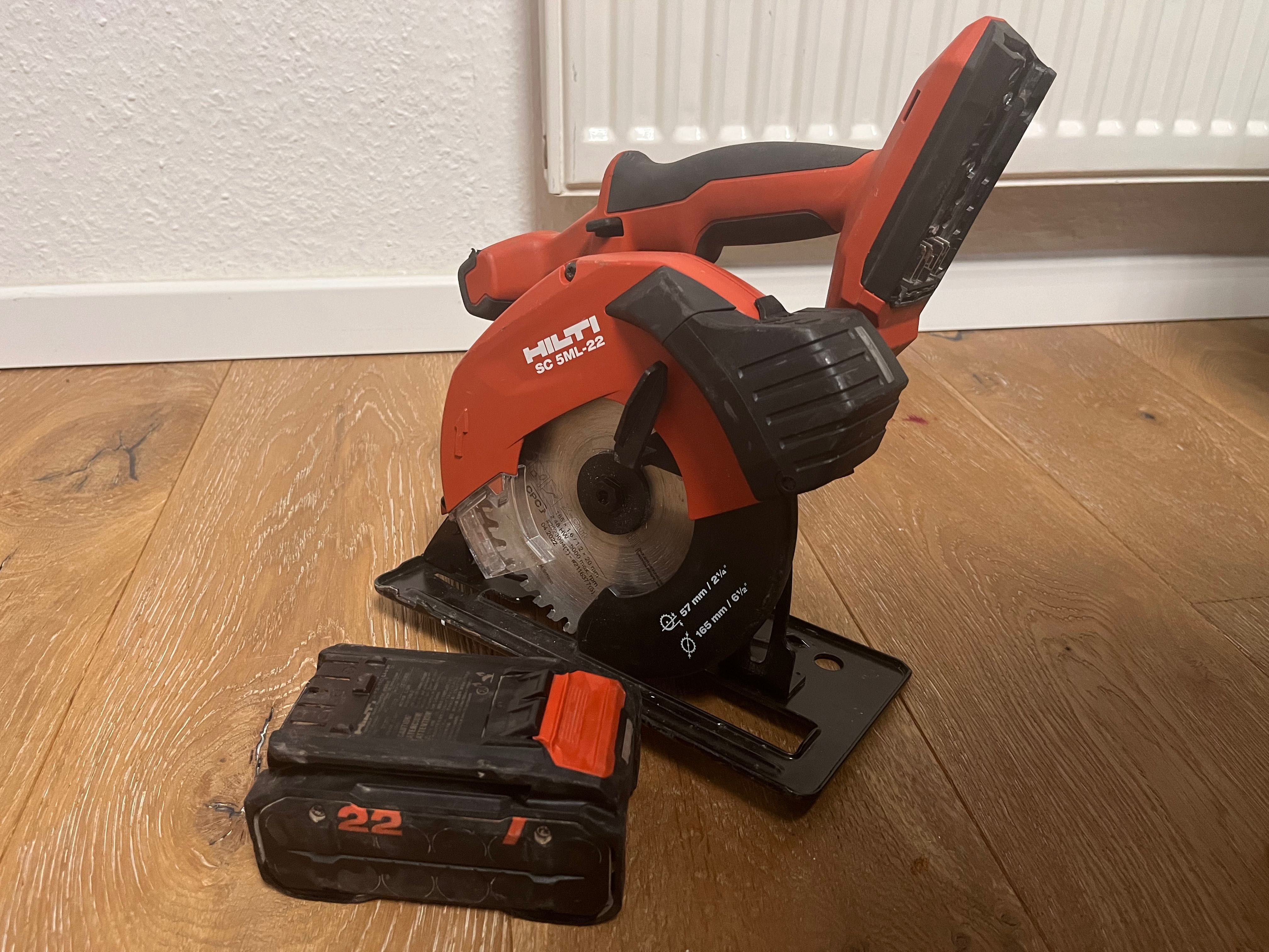 HILTI SC 5ML-22 ръчен циркуляр