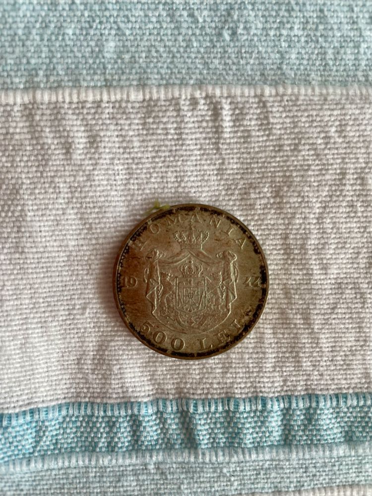 Moneda din argint cu Regele Mihai 1941/1944/1946