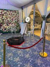 Platforma 360 cabina foto înghețată la nunta