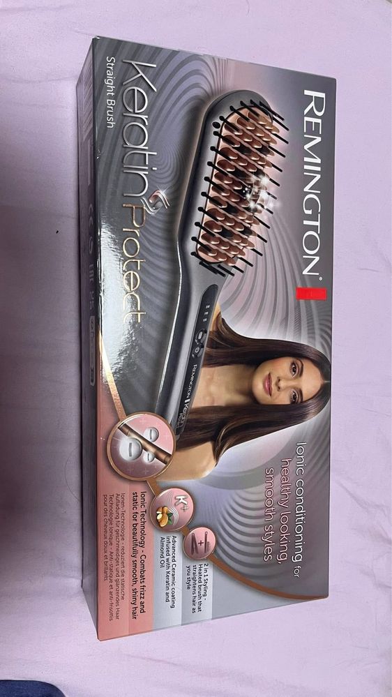 remington keratin protect straight brush