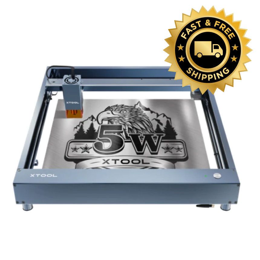 xTool D1 Pro: 5W настолна лазерна гравираща машина за рязане