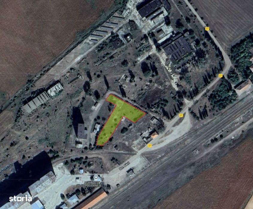 Teren intravilan curți construcții 3.530 mp ~ Pogoanele ~ Buzău