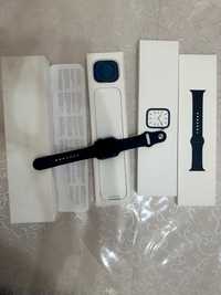 Apple Watch 7 44mm blue aluminium