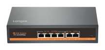 ПРОМОЦИЯ 4+2 PoE Switch Longse HT42FA 78W с ГАРАНЦИЯ Комутатор, СУИЧ