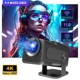 [НОВ] LED Видео проектор MAGCUBIC HY320 Android 11 390ANSI 1080P кино