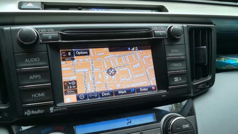 Gen8/Gen9 US Toyota Lexus EU Map 2025 год. Micro SD Card Европа Турция