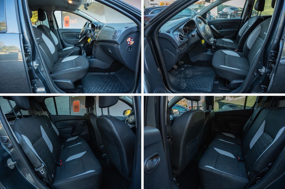 Dacia Sandero Stepway -2016 - navi - aer - Credit auto / rate - scaune