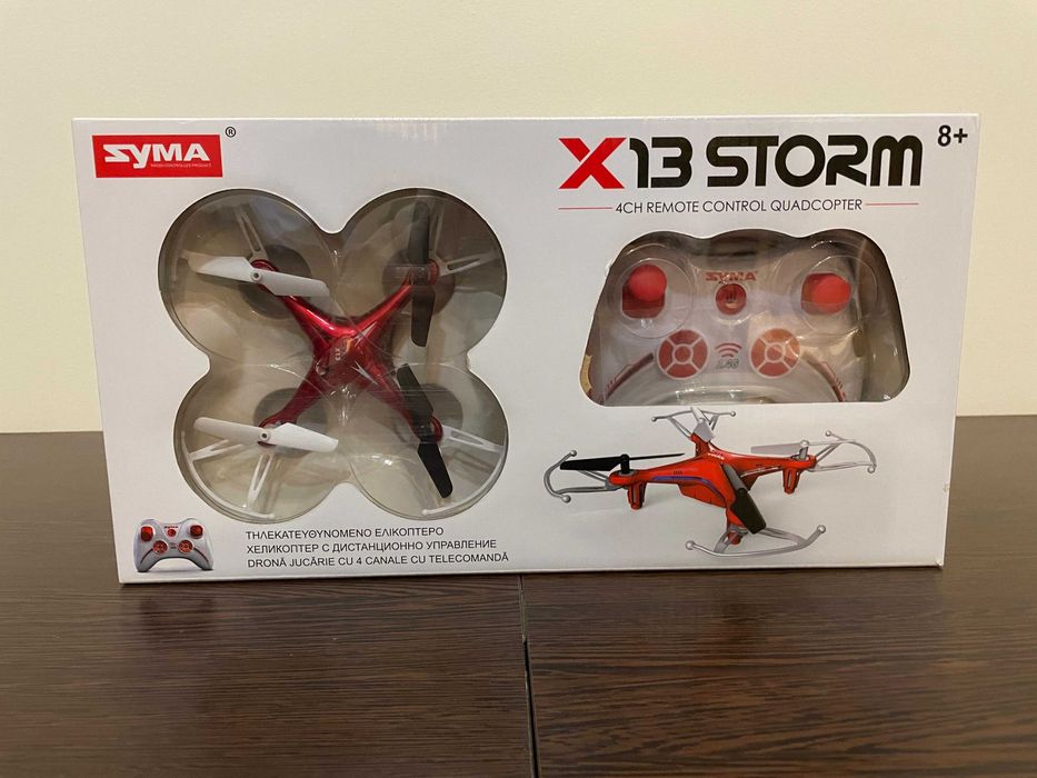 Drona Syma X13 Storm cu Telecomanda si LED