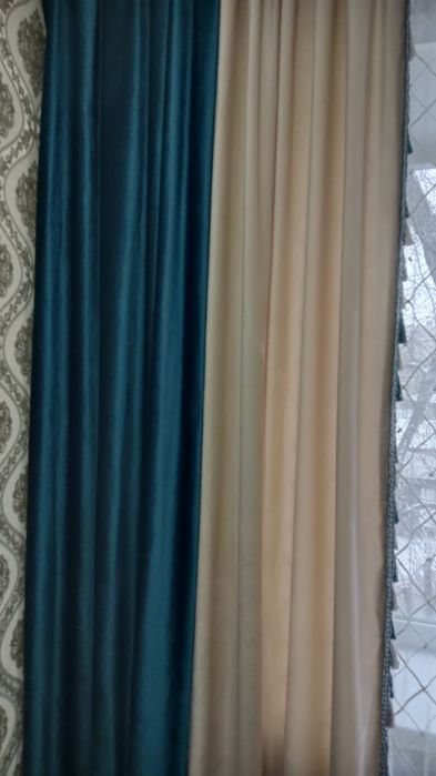 Шторы, материал велюр