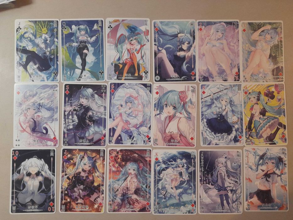 Cartii de joc - Anime Vocaloid Hatsune Miku