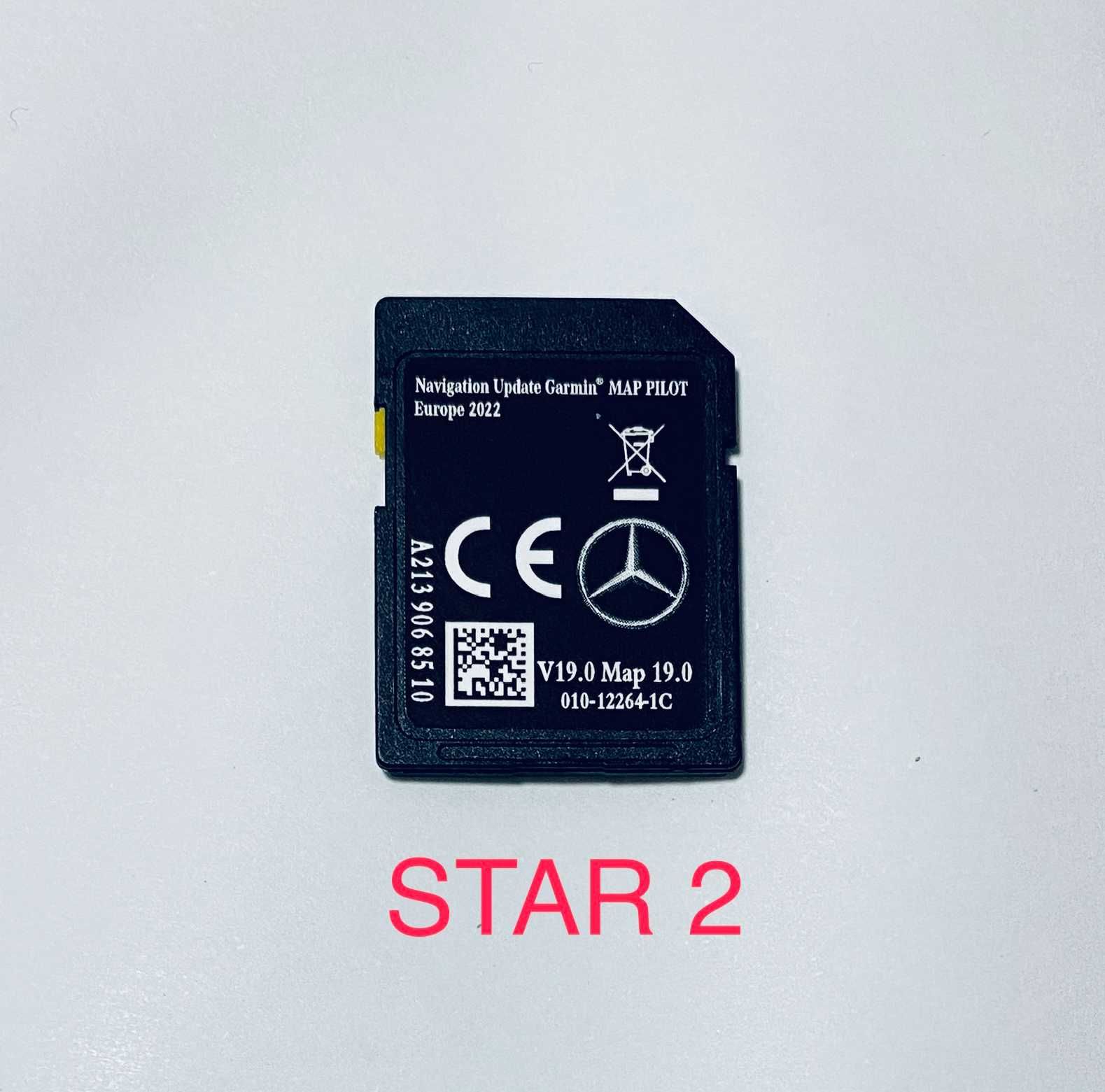 Mercedes Garmin® MAP PILOT NTG5 Navi SD Card V19.0 Europa 2022