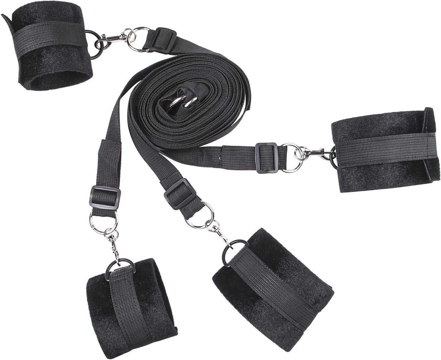 BDSM Фитнес въжета  за китката и глезена- 4 броя